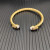 David Yurman Gold 5mm Five-Row Pav&Atilde;&copy; Diamond Pearl Bracelet