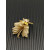 David Yurman Gold 8mm Four-Prong Yellow Diamond Ring