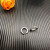 David Yurman Sterling Silver White Diamond Renaissance Cable Earrings