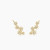 David Yurman Gold Starburst Climber Earrings