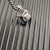 David Yurman Sterling Silver 11mm Four-Prong White Diamond Necklace