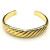 David Yurman 12.9mm Gold Wave Cuff Bracelet