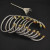 David Yurman 5mm Gold-End Pearl Cable Cuff Bracelet