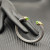 David Yurman 7mm Gold-Tone End Caps Sterling Silver Cable Cuff Bracelet 5-Row Pav&Atilde;&copy; Light Green Diamonds