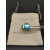 David Yurman Gold and Silver 14mm Square Blue Diamond Ring