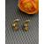 David Yurman Gold Purple Pav&Atilde;&copy; Square Cable Drop Earrings