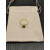 David Yurman Gold 8mm Four-Prong Black Diamond Ring