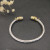 David Yurman 4mm Twisted Cable Pav&Atilde;&copy; Diamond Cuff Bracelet