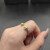 David Yurman Gold and Silver Dome Renaissance Ring