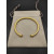 David Yurman 4mm Gold Yellow Diamond Bangle Bracelet