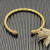 David Yurman Gold 4mm Helena Bracelet, Fits Wrist Sizes 16&acirc;20cm