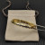 David Yurman 8mm Gold Pav&Atilde;&copy; Blue Diamond Renaissance Band Bracelet
