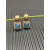 David Yurman Gold Blue Pav&Atilde;&copy; Square Cable Drop Earrings
