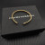 David Yurman 6.2mm Gold Engraved Cable Bangle Bracelet