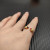 David Yurman 2.3mm Gold and Silver Renaissance Red Diamond Pav&Atilde;&copy; Ring
