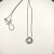 David Yurman 7mm Cable Twist Square Green Diamond Pendant Necklace, 1.5mm Chain, Length 45cm + 5cm