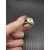 David Yurman Gold and Silver 14mm Square White Diamond Ring