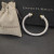 David Yurman 7mm Gold and Silver Cable Cuff Bracelet with Pav&Atilde;&copy;-Set Round End Caps