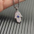 David Yurman White Gold-Tone Minions Blue Diamond Necklace