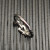 David Yurman Gold and Silver 2mm Link Ring