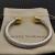 David Yurman 7mm Gold Yellow Diamond Head Gemstone Bracelet, Fits Wrist Sizes 16&acirc;20cm
