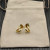 David Yurman Gold 13.5mm Double Hoop Embrace Earrings