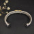 David Yurman 10mm Cable Cuff Bracelet with Single X Station Accent