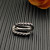 David Yurman Sterling Silver 24.3&Atilde;15.9mm Cable Twisted Hoop Earrings
