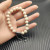 David Yurman 8mm Stretch White Howlite Bracelet