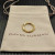 David Yurman Gold Pav&Atilde;&copy; Interwoven Love Ring