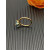 David Yurman Gold 8mm Four-Prong Blue Diamond Ring