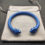 David Yurman 7mm Deep Blue Colorful Enamel Cuff Bracelet, Fits Wrist Size 16cm - 20cm