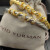 David Yurman Gold 4mm Rotating Curved Dome Bracelet, Fits Wrist Sizes 16&acirc;20cm
