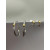 David Yurman 12.6mm X-Shape Gold and Silver Cable Hoop Earrings