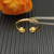 David Yurman 2.3mm Gold Renaissance Pav&Atilde;&copy; Purple Diamond Ring