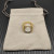 David Yurman Gold 14mm Square Pav&Atilde;&copy; White Diamond Ring