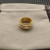 David Yurman Gold Pav&Atilde;&copy; Twisted Cable Ring