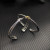 David Yurman 5.2mm Cable X-Cross Bangle Bracelet