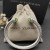 David Yurman 7mm Full Pav&Atilde;&copy; Light Green Diamond-Set End Cap Cable Bracelet