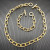 David Yurman 11mm Gold Pav&Atilde;&copy; Twisted Cable Rotating Clasp Necklace