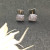 David Yurman 9mm Silver Four-Prong Pav&Atilde;&copy; Diamond Stud Earrings