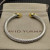 David Yurman 5mm Gold-Tone Head Sterling Silver Five-Row Pav&Atilde;&copy; Bracelet Yellow Diamonds