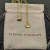 David Yurman Silver Diamond Letter H Round Pendant Necklace, Length 42cm + 3cm + 3cm