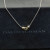 David Yurman Gold and Silver 16.2mm Small Link Pendant Necklace