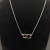 David Yurman Gold and Silver Horsebit Chain Necklace