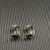 David Yurman 19.5mm Gold and Silver Shrimp Hoop Earrings