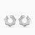 David Yurman Sterling Silver 27&Atilde;8.5mm Serrated Stacked Earrings