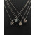 David Yurman 11mm Hexagonal Gemstone Pendant Necklace