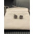 David Yurman Hexagonal Purple Diamond Stud Earrings
