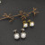 David Yurman Sterling Silver Four-Prong Pearl Stud Earrings